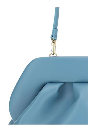 Bios medium Light Blue Vegan clutch bag THE MOIRE' | 261WTMBM0OOVF4123A